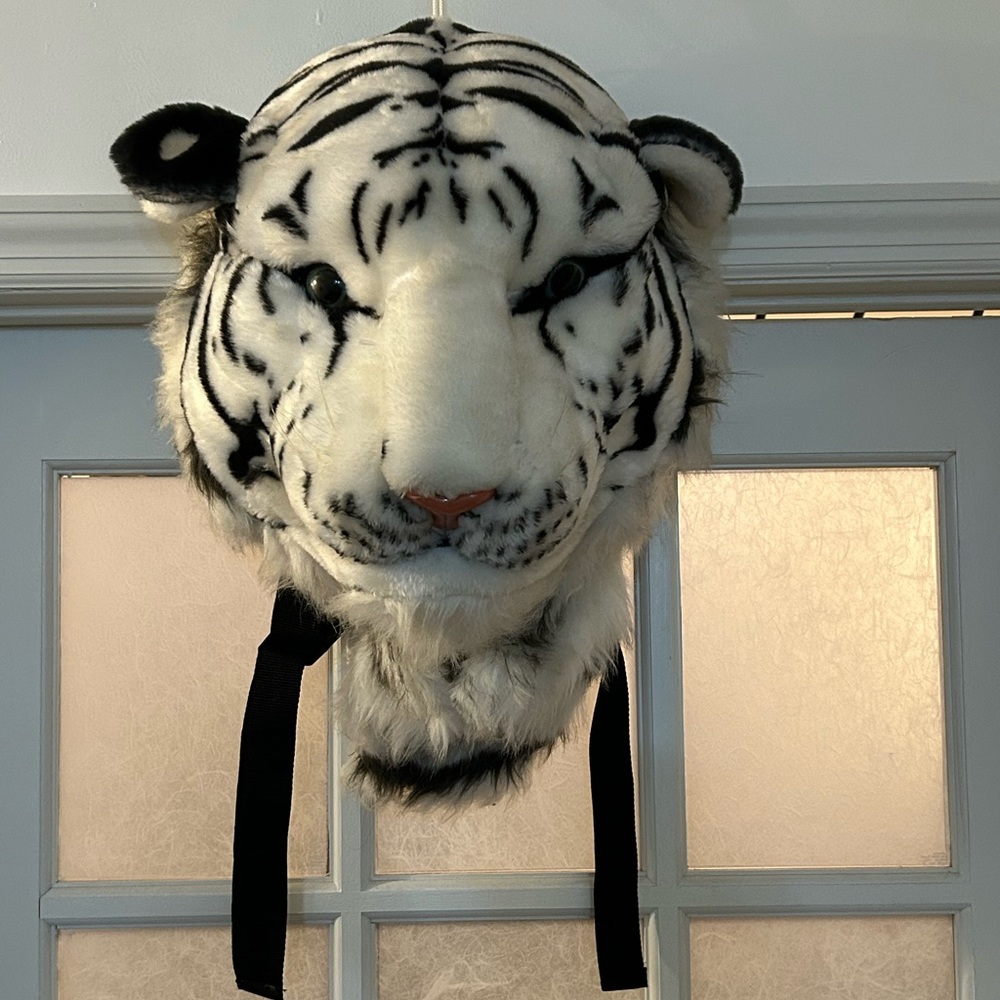 Snow leopard backpack